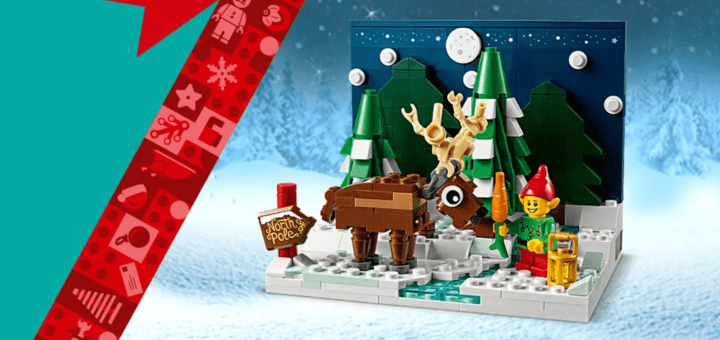 lego 40484 santa's front yard